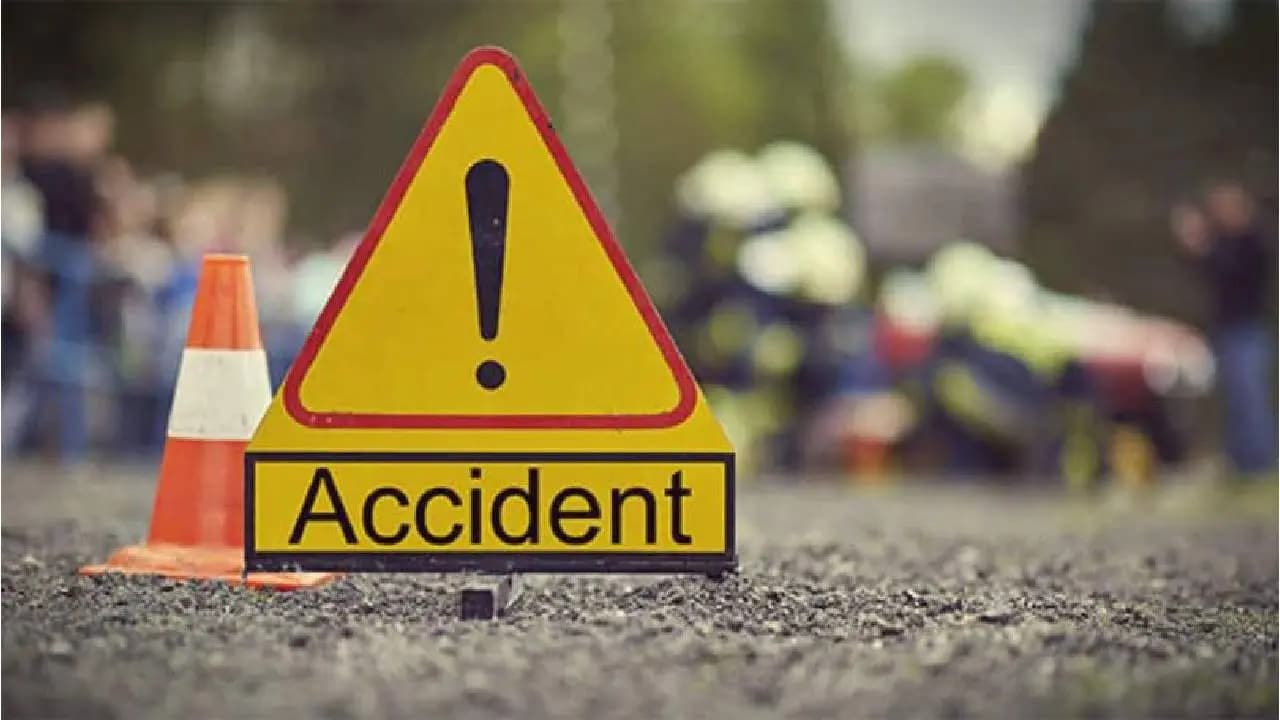 Four people of a family killed in a road accident