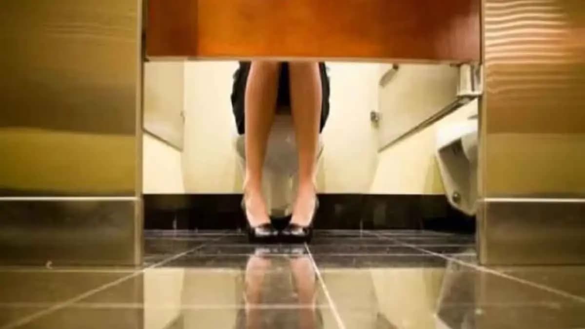 Why Toilet Doors in Malls and Theaters have a Gap at the Bottom