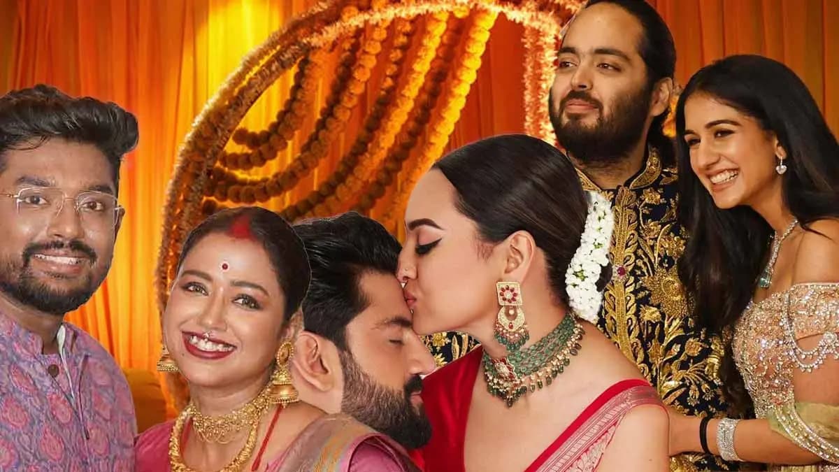 Anant Ambani Radhika Merchant Sohini Sarkar Shovan Ganguly to Sobhita Dhulipala Naga Chaitanya Indian celeb weddings of 2024 ENT