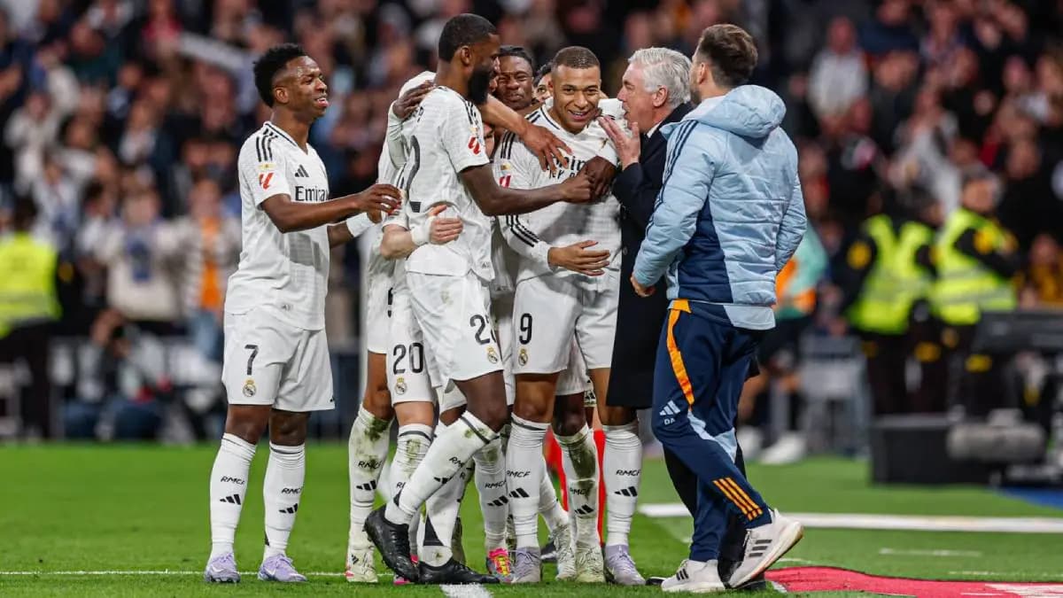 Kylian Mbappe Fires Real Madrid Level With Barcelona