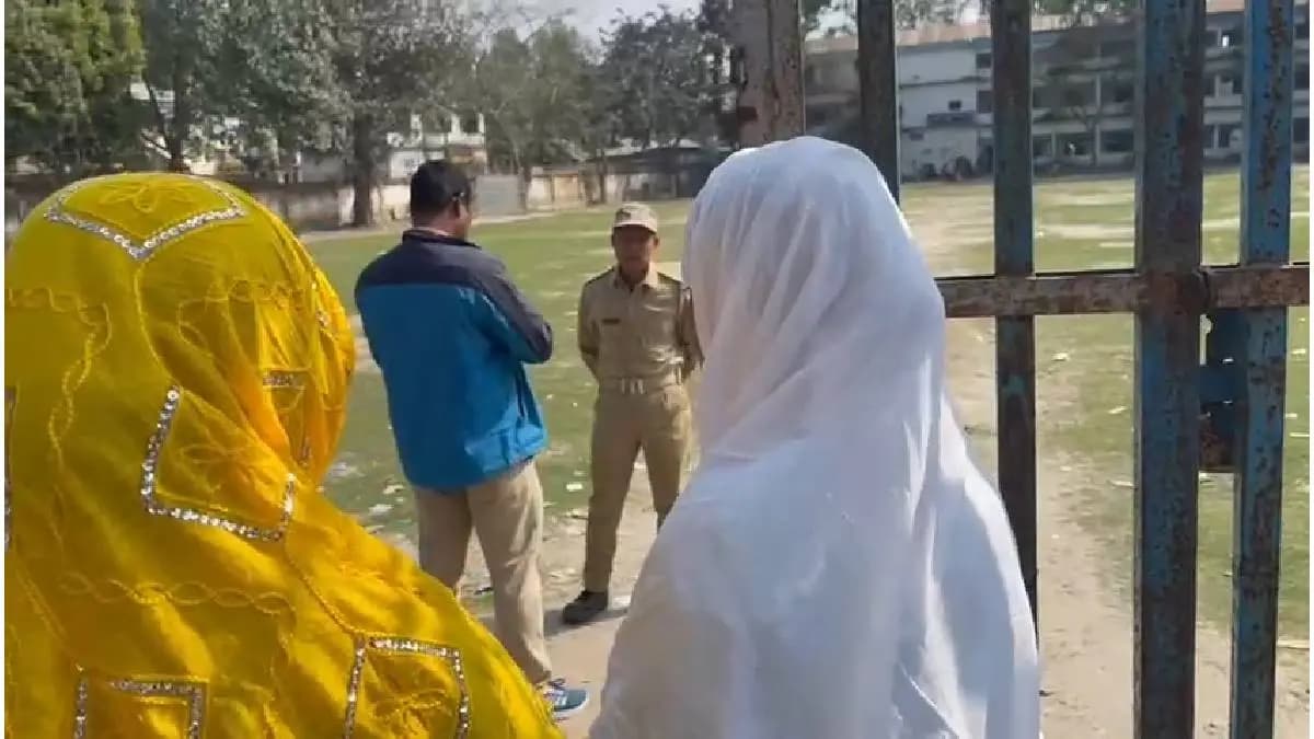 police escort a madhyamik examinee assuming she might be attacked gnr