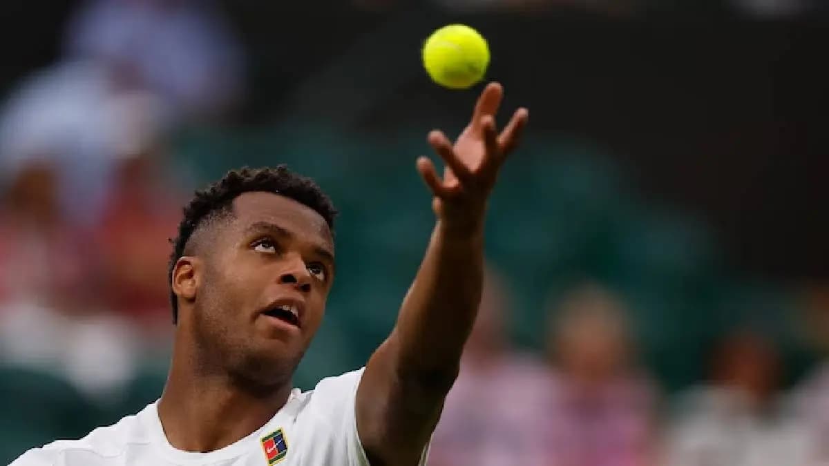 Giovanni Mpetshi Perricard created history during his first-round match at Wimbledon against fifth seed Taylor Fritz