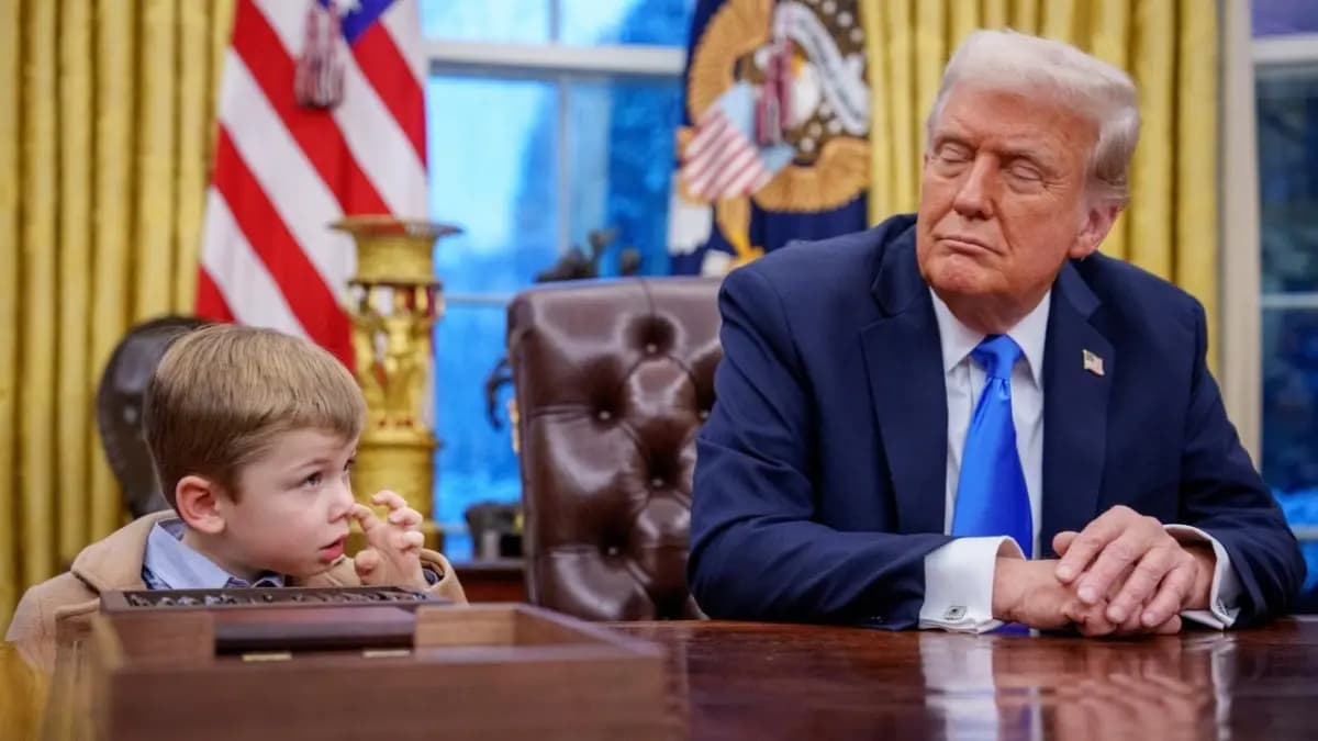 Donald Trump removed Resolute Desk from the Oval Office gnr