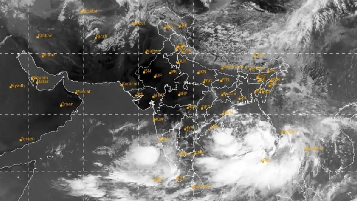 IMD Predicts Heavy Rains from Nov 25-27 in Tamil Nadu Amid Developing LPA gnr