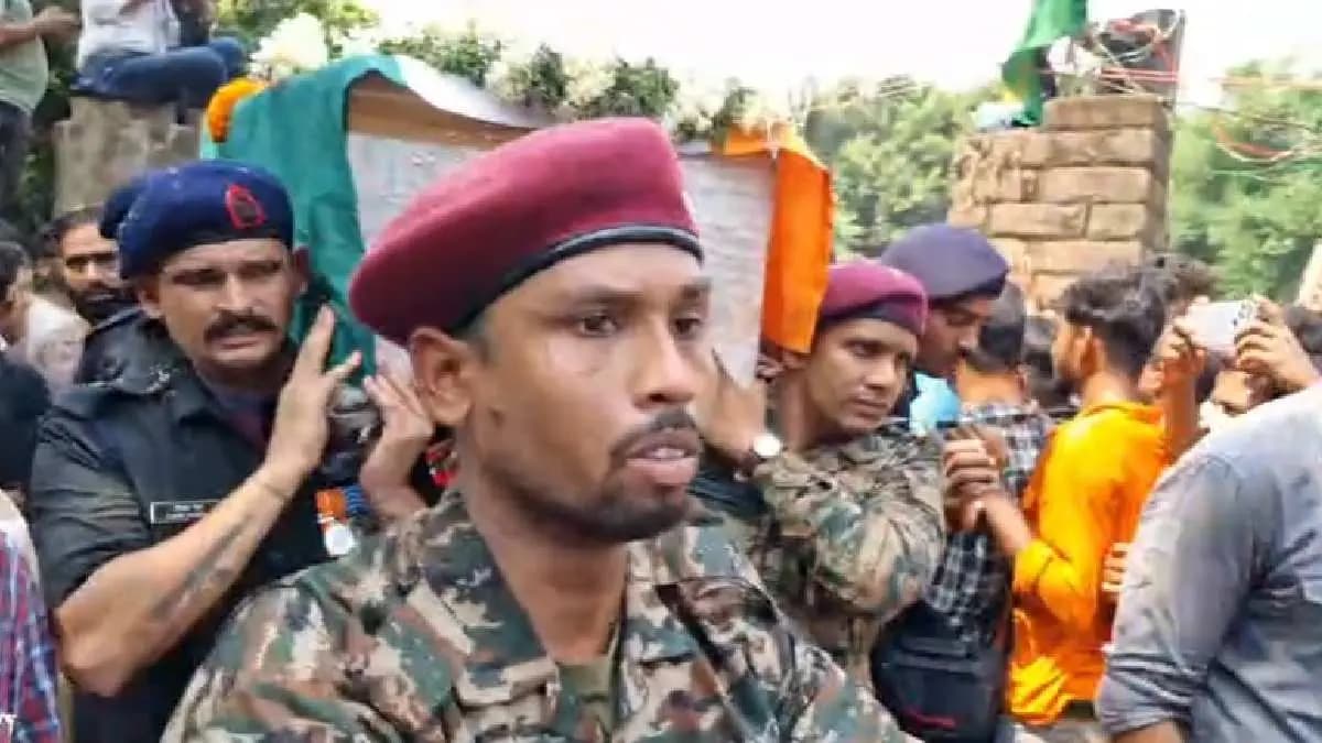 Locals Mourn in Tears Over Tragic Loss as  Jhontu Ali Sheikh Returns Home in Coffin