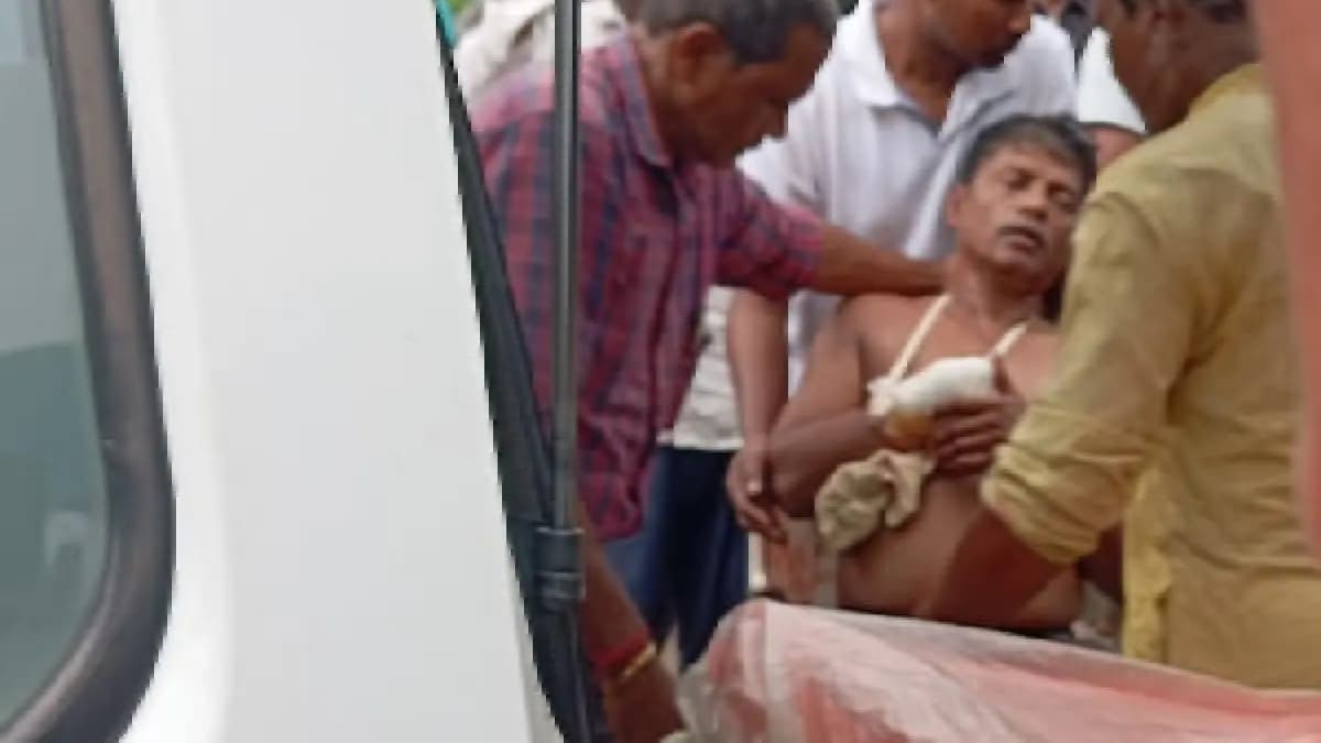 Life threatening attack on a school teacher in West Bengal