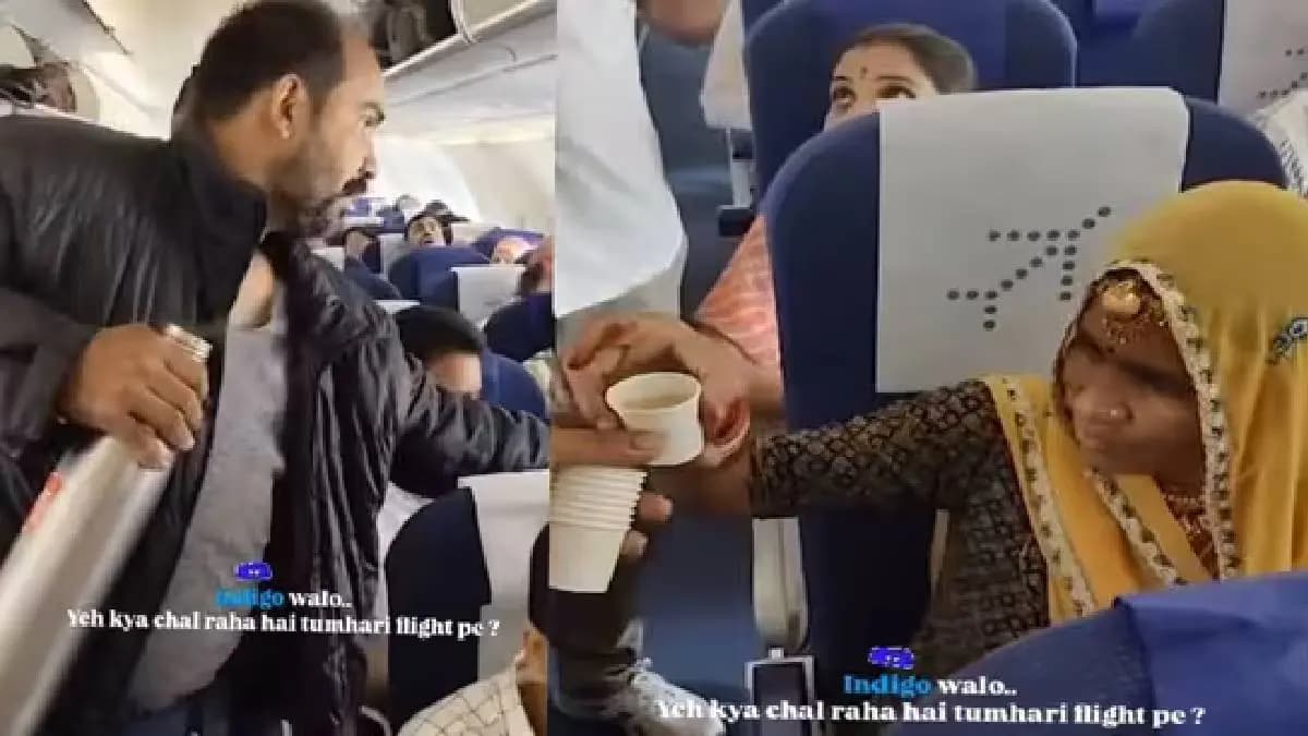 Indigo passenger turns chaiwala at 36000 feet distributes tea to co-flyers 