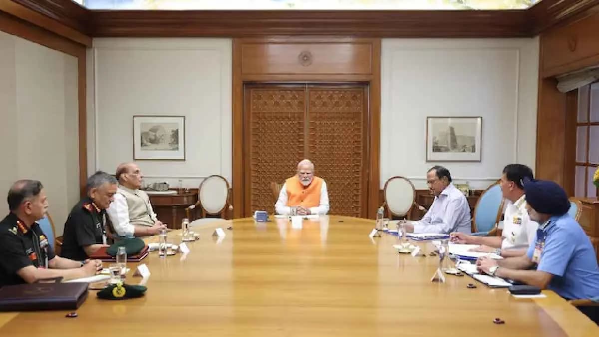 PM Narenda Modi holds key security meet on Pahalgam 