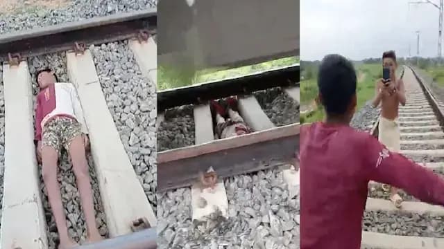 Police Detain Three After Odisha Boy Films Reel Lying Under Moving Train