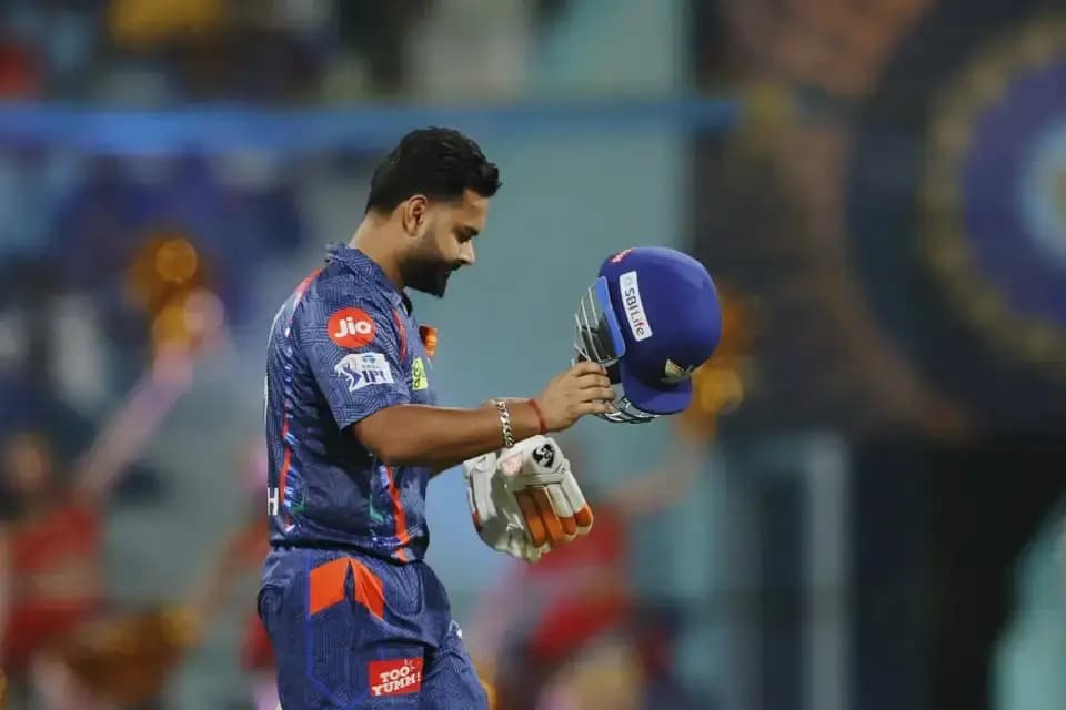Rishabh Pant flops again-horrible start as Lucknow Super Giants Captain