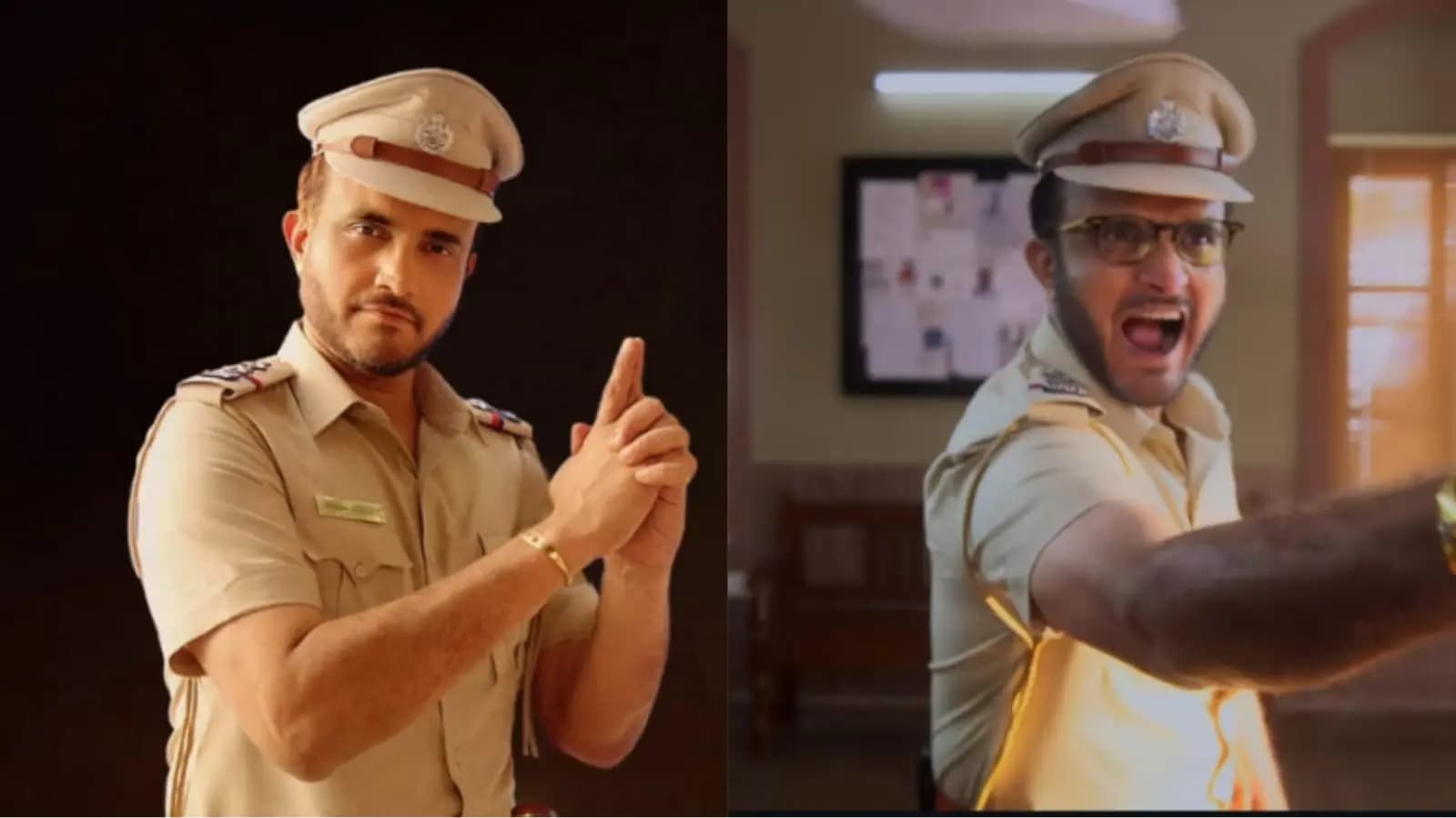 Sourav Ganguly promoting netflix web series khakee the bengal chapter 