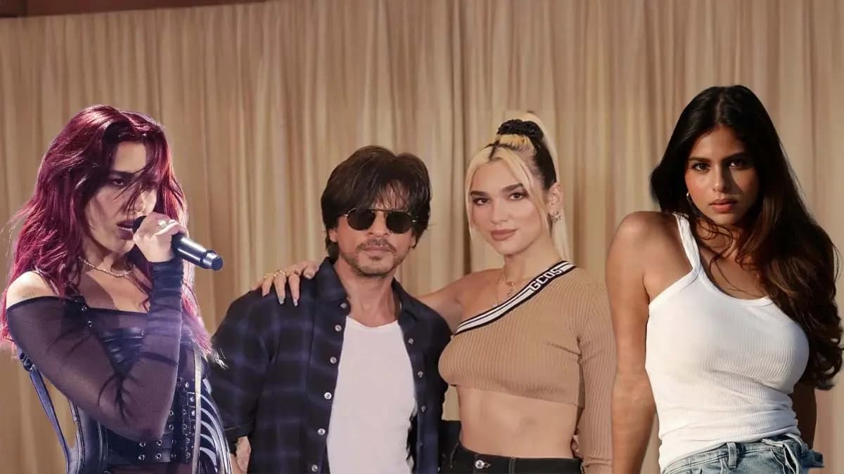 Shah Rukh Khan daughter Suhana Khan reacts to Dua Lipa performing to viral Levitating x Woh Ladki Jo song mashup at Mumbai concert ENT 