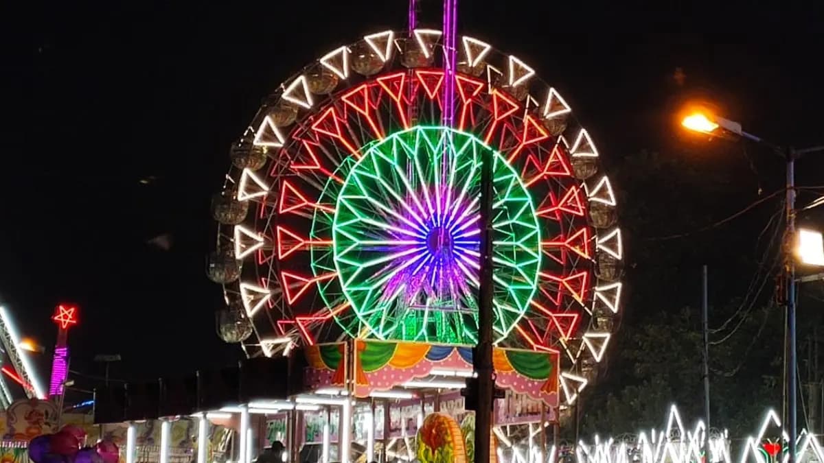Young woman died after falling from a merry go round in Gosaba gnr