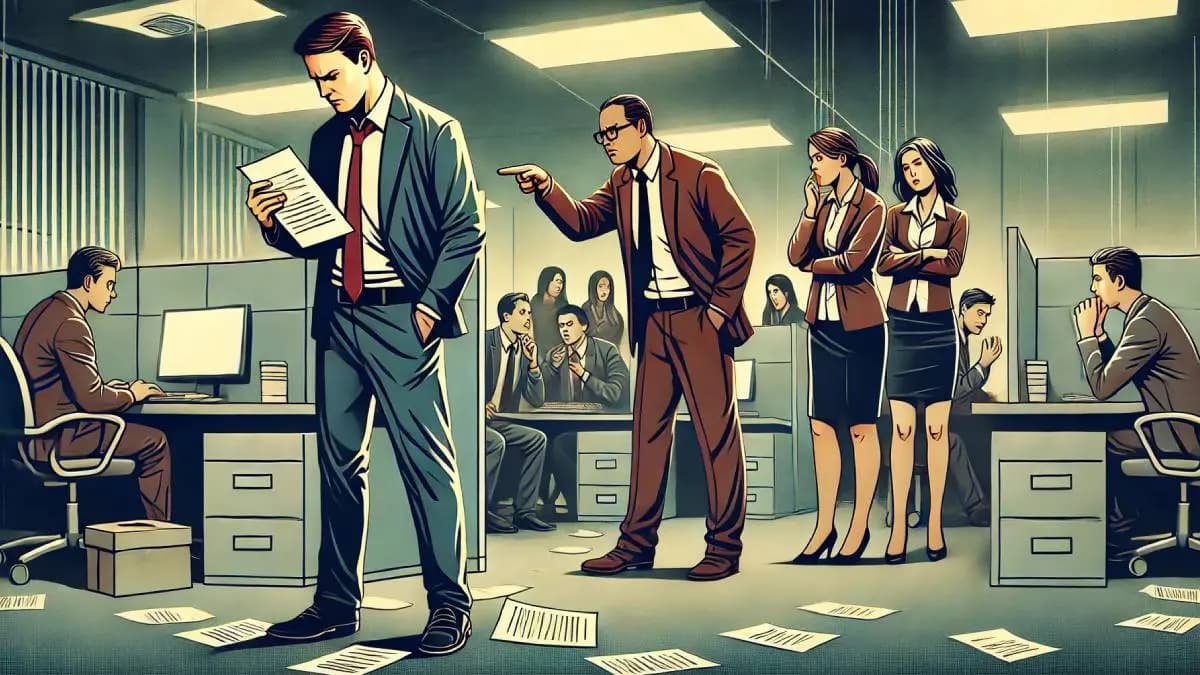 A Gurugram employee was fired after 20 days at a startup
