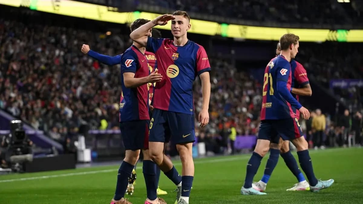 Barcelona beats Real Valladolid in La Liga spt 
