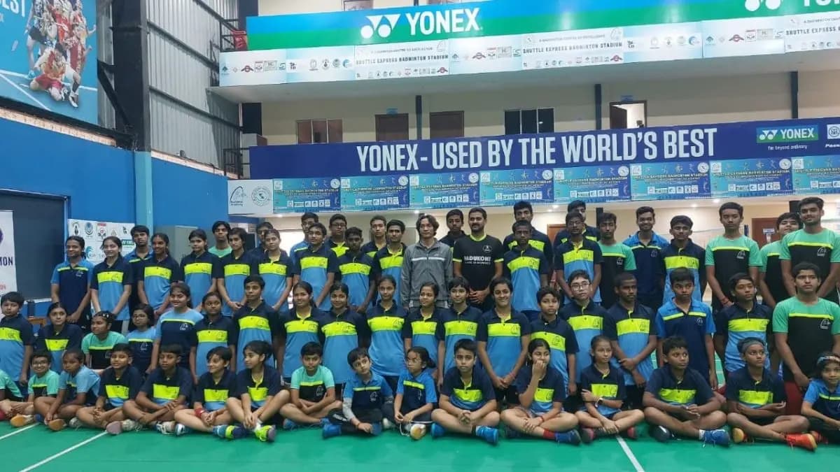 BBA and Padukone School of Badminton Winter Camp just concluded at Shuttle Express Badminton Stadium spt 