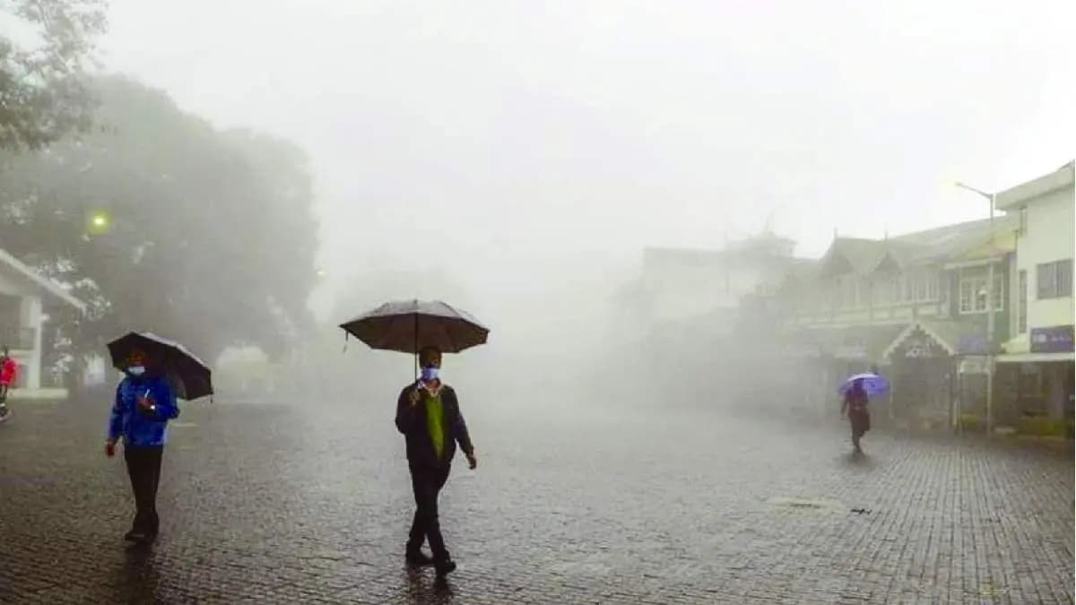 IMD Weather Update Heavy Rain in This Part of Bengal due to Cyclonic Circulation