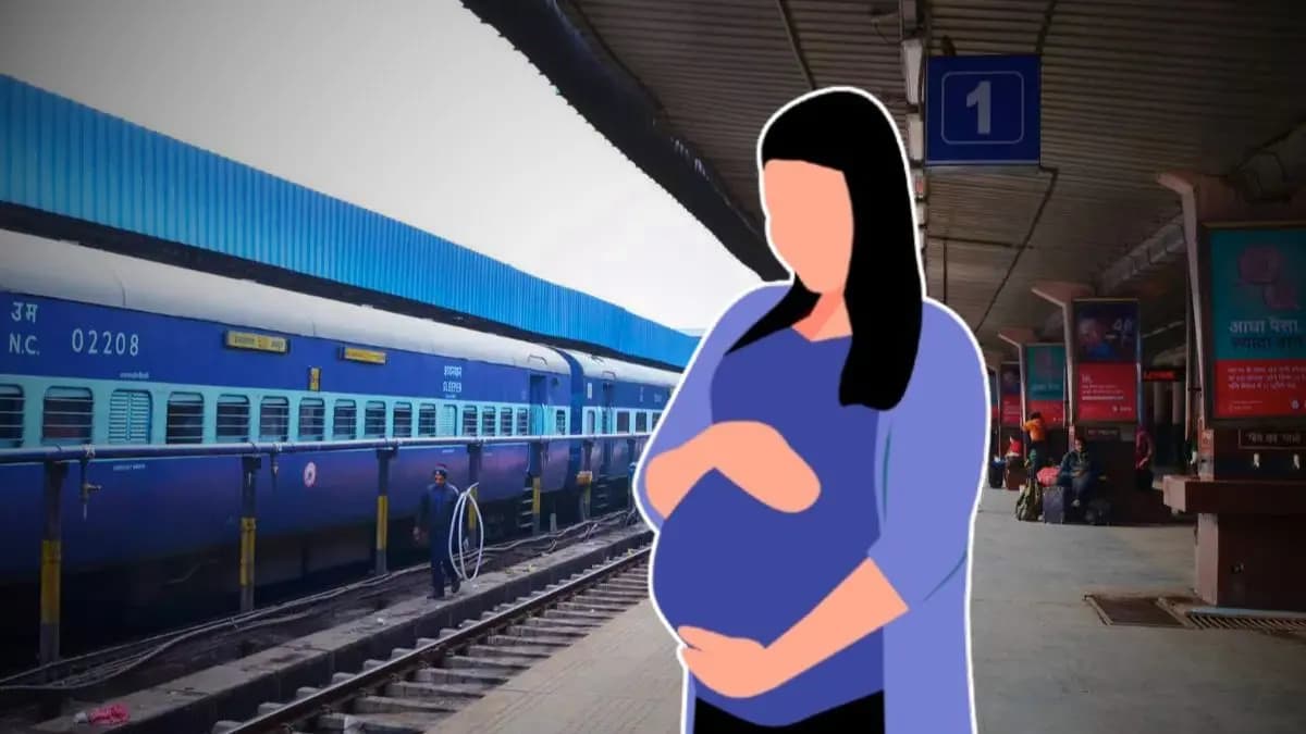 Women gives birth on train with the helps of co-passenger