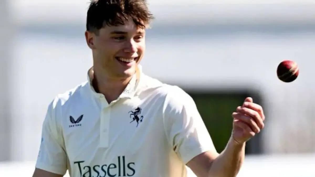 Andrew Flintoff Eldest Son Corey Signs Two Year Contract With Kent