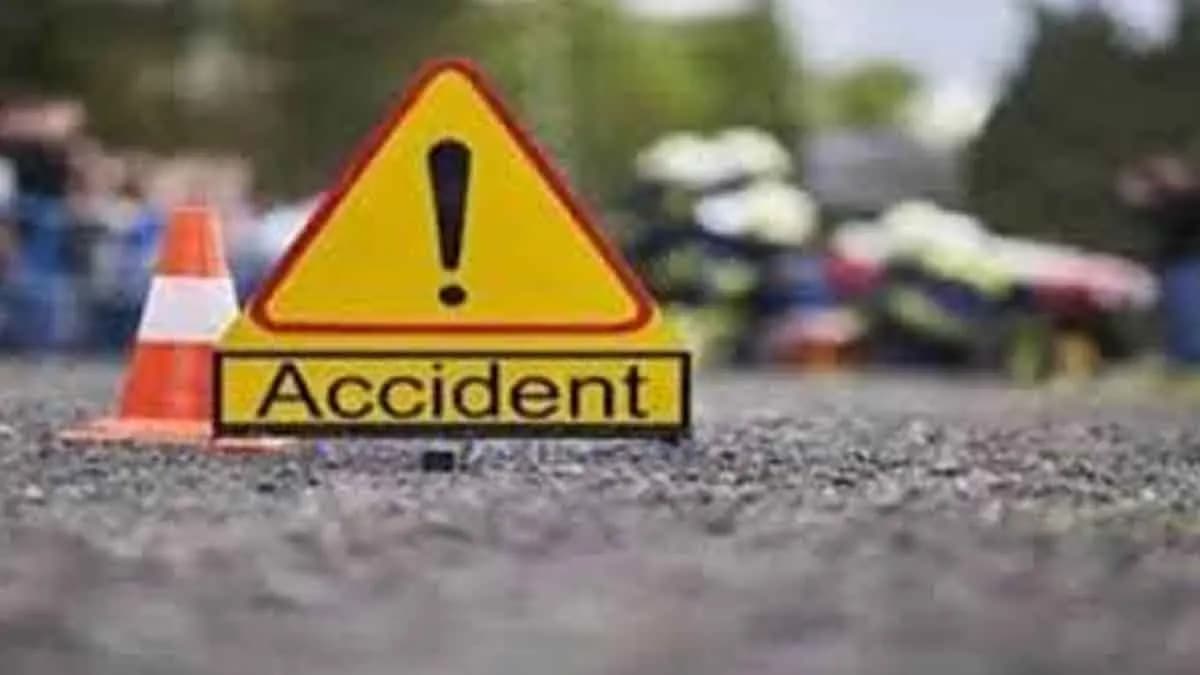 Car Tire Burst Leads to Collision with Electric Pole in Patharpratima gnr