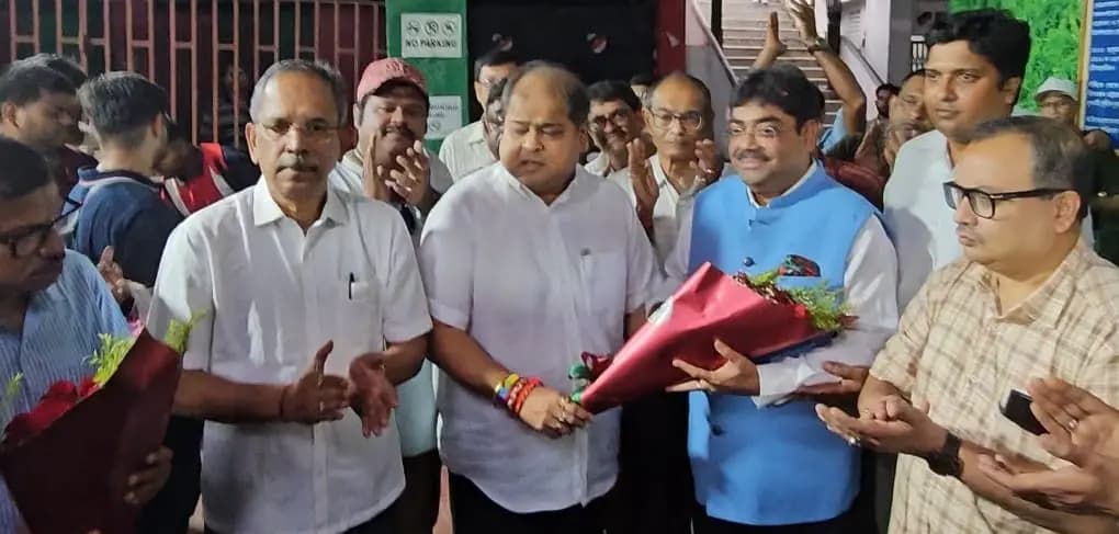 We are playing with double striker-says newly nominated President of Mohun Bagan club Debasish Dutta