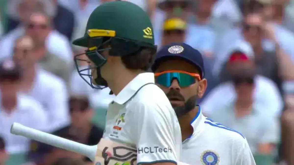Virat Kohli collided Sam Konstas, what did he say on the shoulder bump altercation spt 