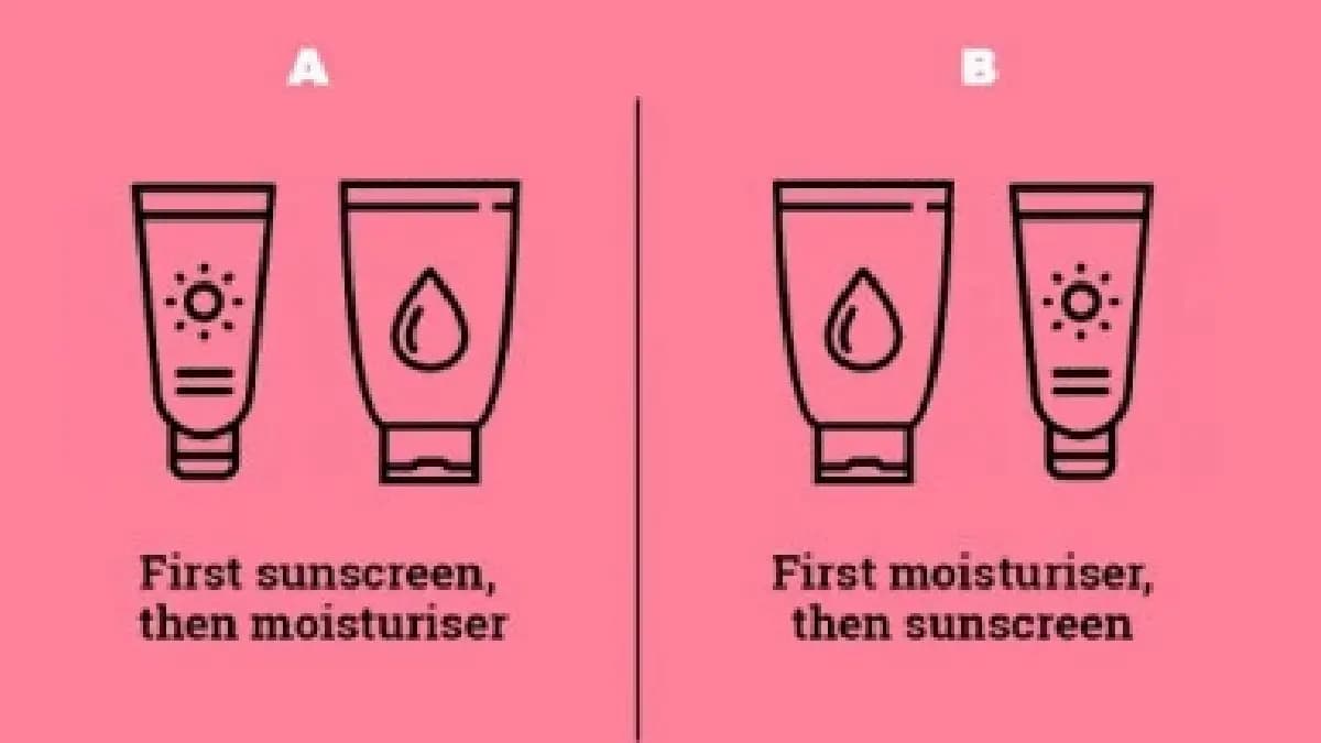 which one  have  to use first sunscreen or moisturizer