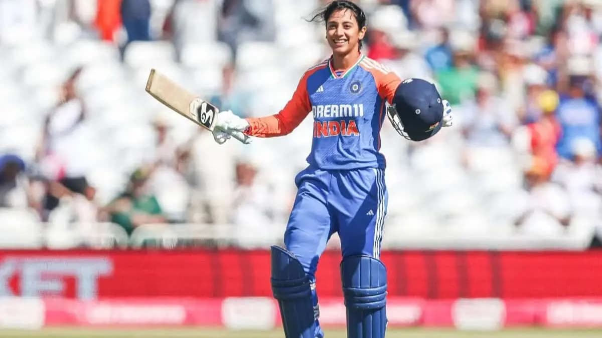 Smriti Mandhana reveals how Radha Yadavs taunts led to her maiden T20I century 