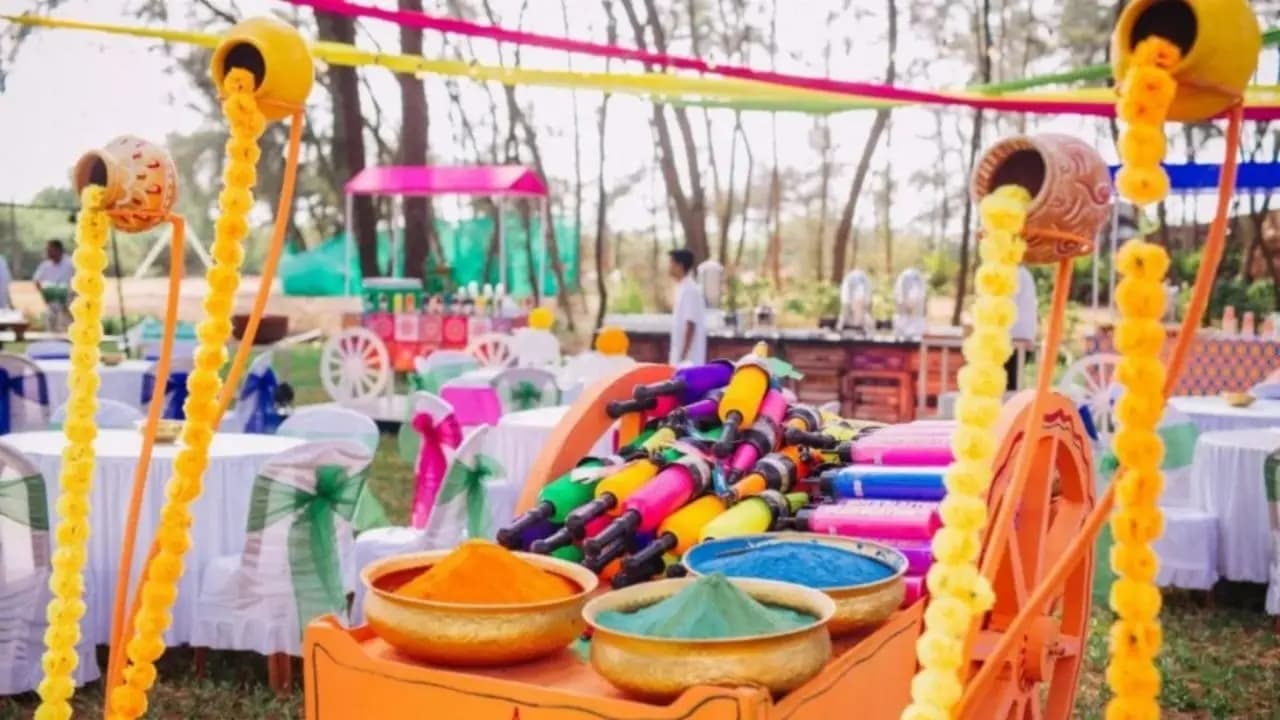 Holi 2025 How to decorate home for Colourful Holi party 