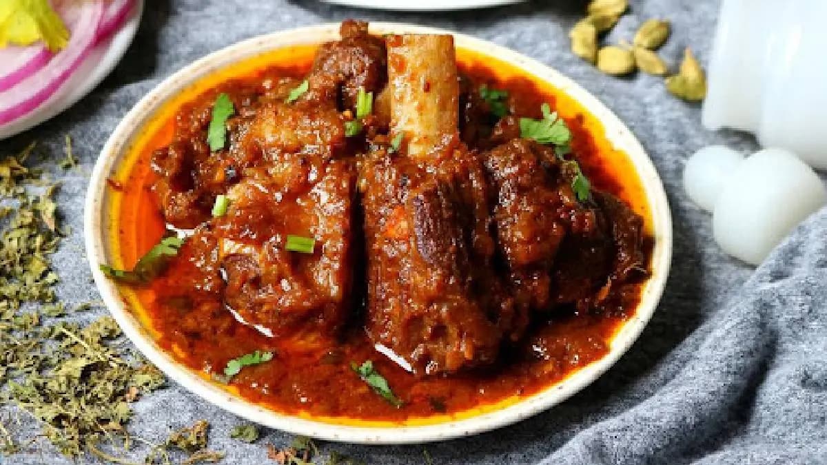 No Meat In Mutton Gravym, Chaos at BJP MP'S feast gnr 
