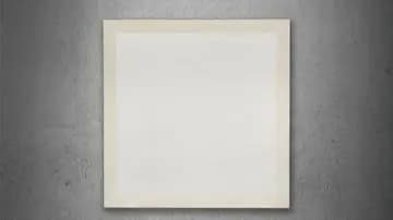Blank Canvas Could Fetch Crores At An Auction In Germany gnr 