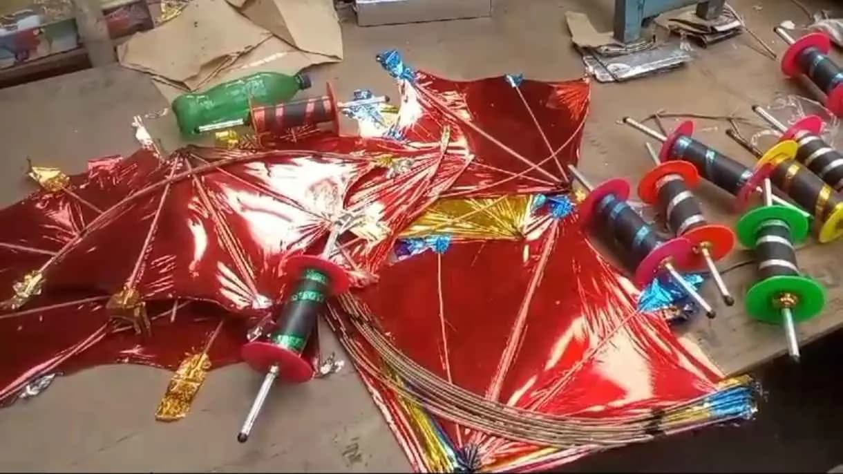 Following the custom of the then king bardhaman people still fly kites gnr