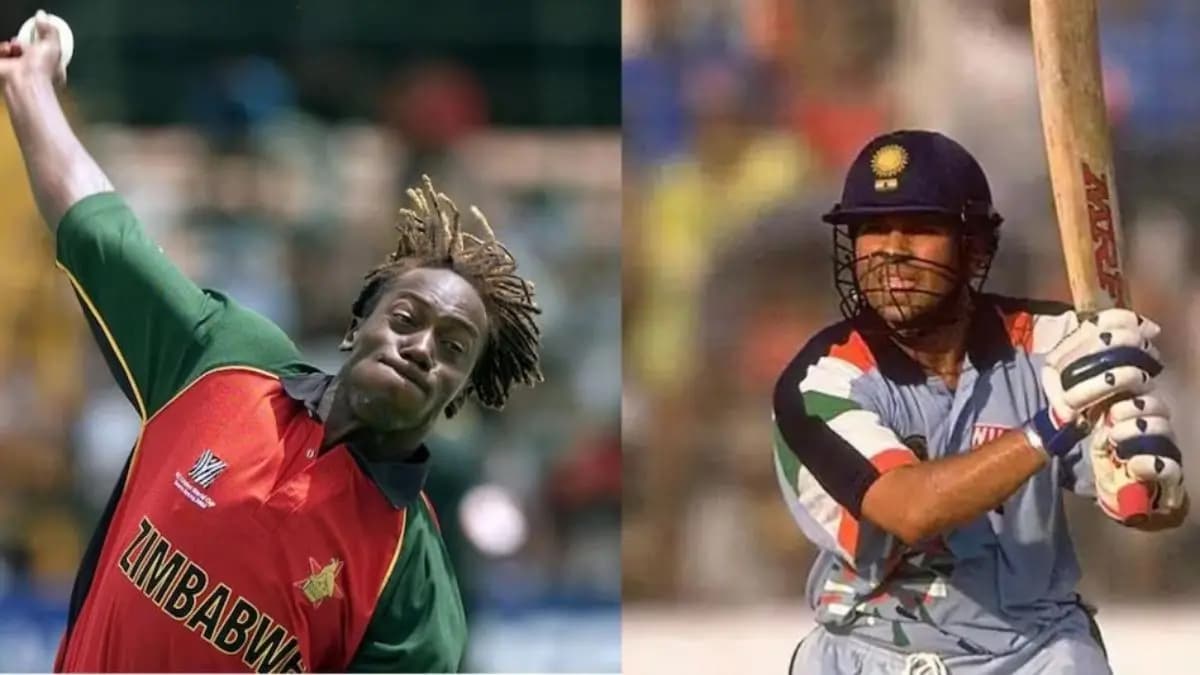 Former Zimbabwe pacer Henry Olonga was seen painting during the India vs Australia second Test at Adelaide spt 