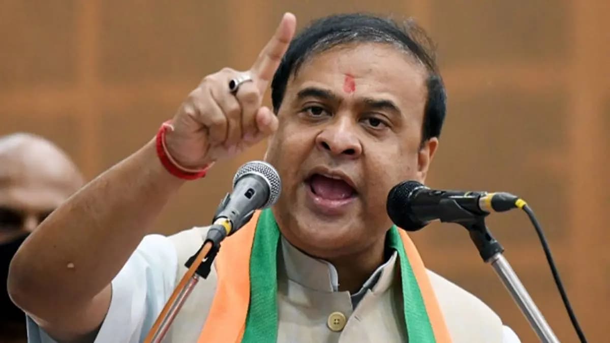 Himanta Sarma Shares Map With Bangladesh Vulnerable Chicken Necks