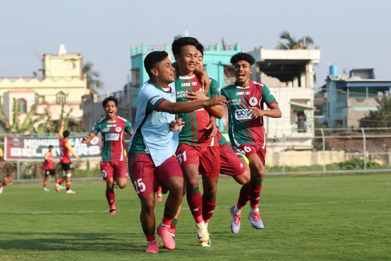 mohun bagan defeats east bengal in rfdl derby by a solitary goal spt