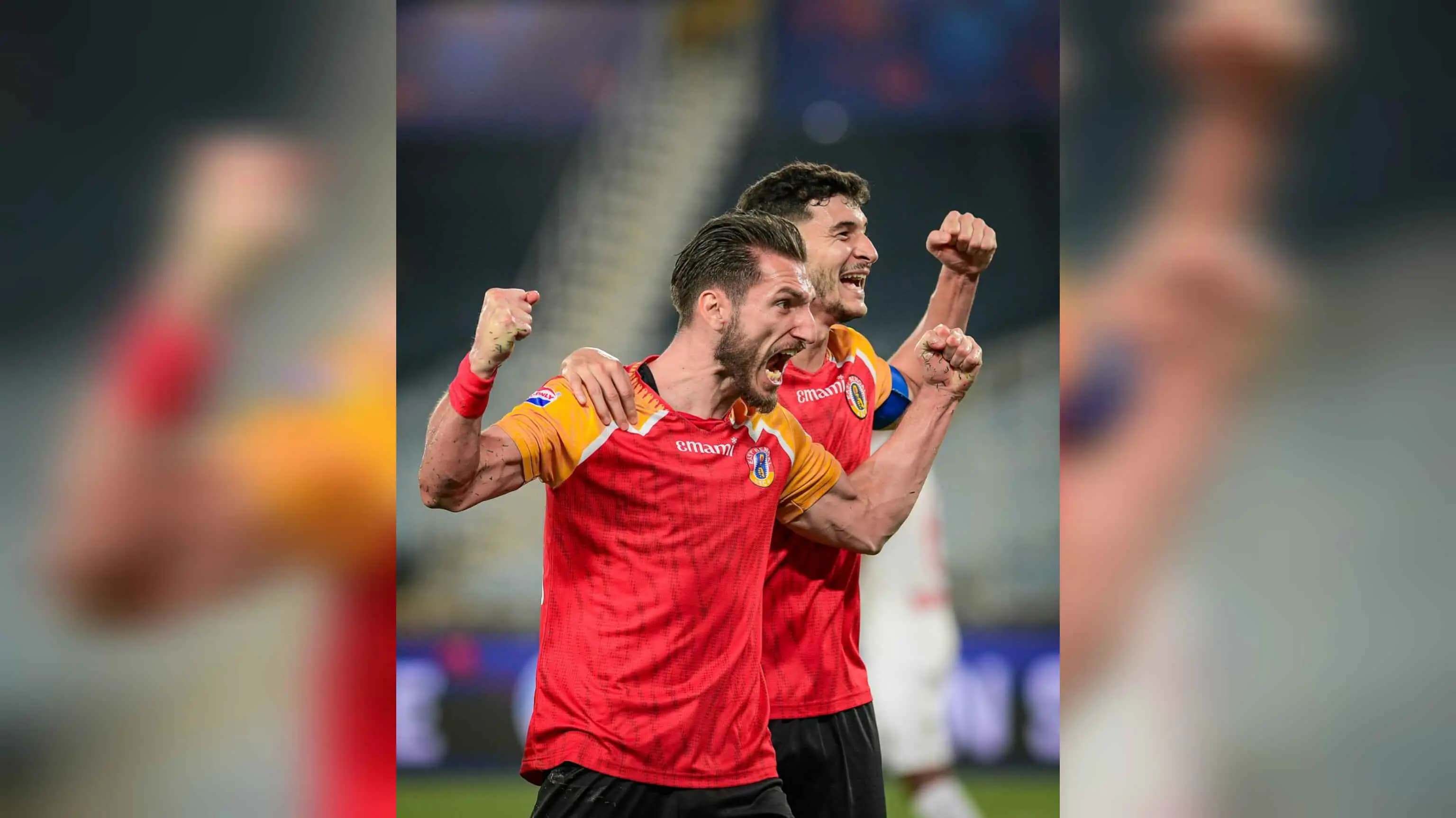 East Bengal defeats north east at home to earn first win in isl spt 