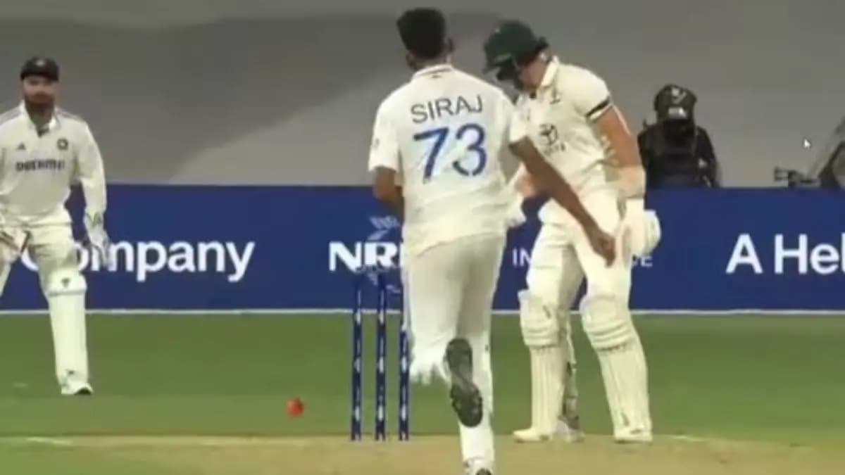  What prompted Mohammed Siraj to burst into anger spt 