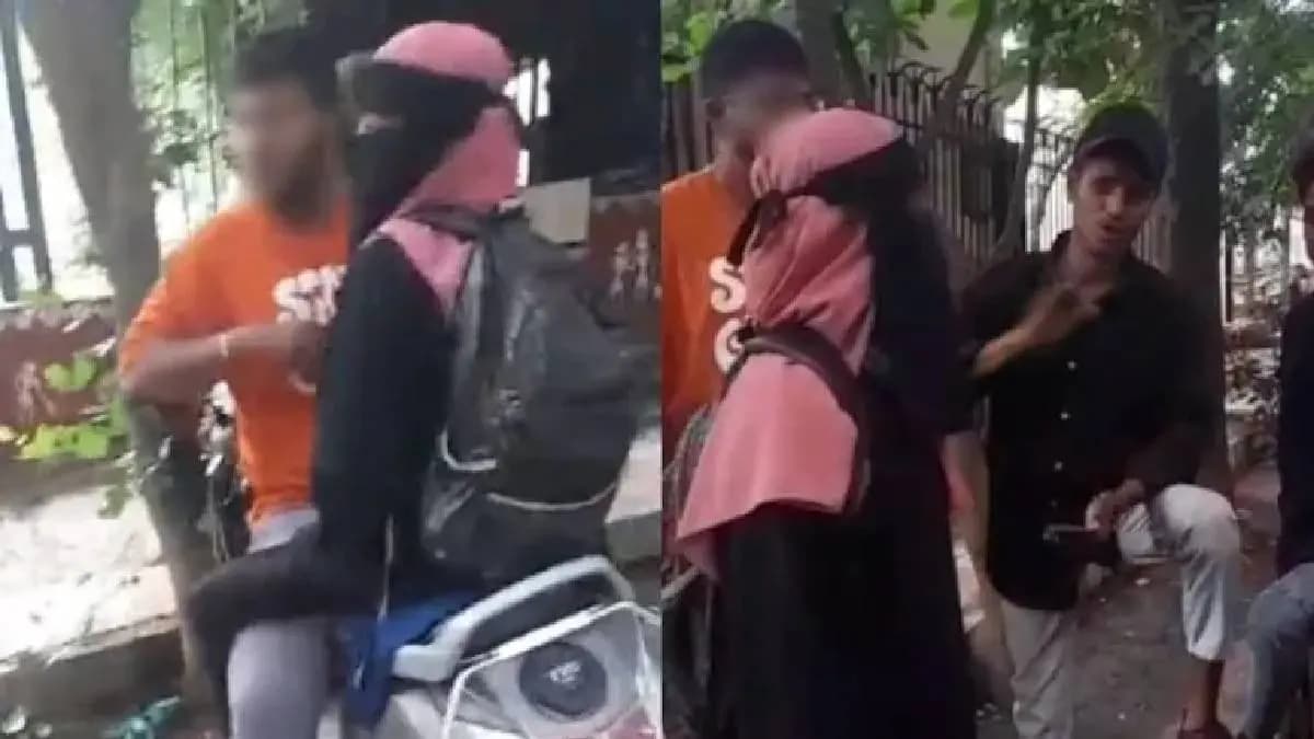 Couple sitting on scooter in Bengaluru assaulted by moral police