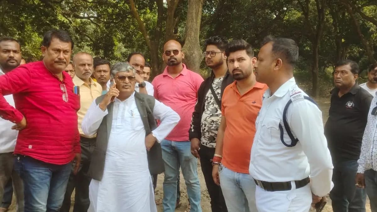 Bandel news after cutting trees people complain to mla then what happened 