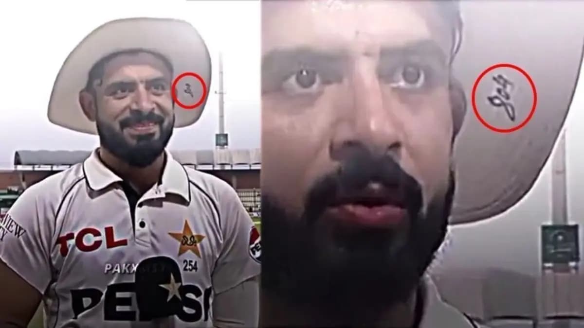 Aamer Jamal fined by PCB for writing 804 on his hat to support Imran Khan spt 