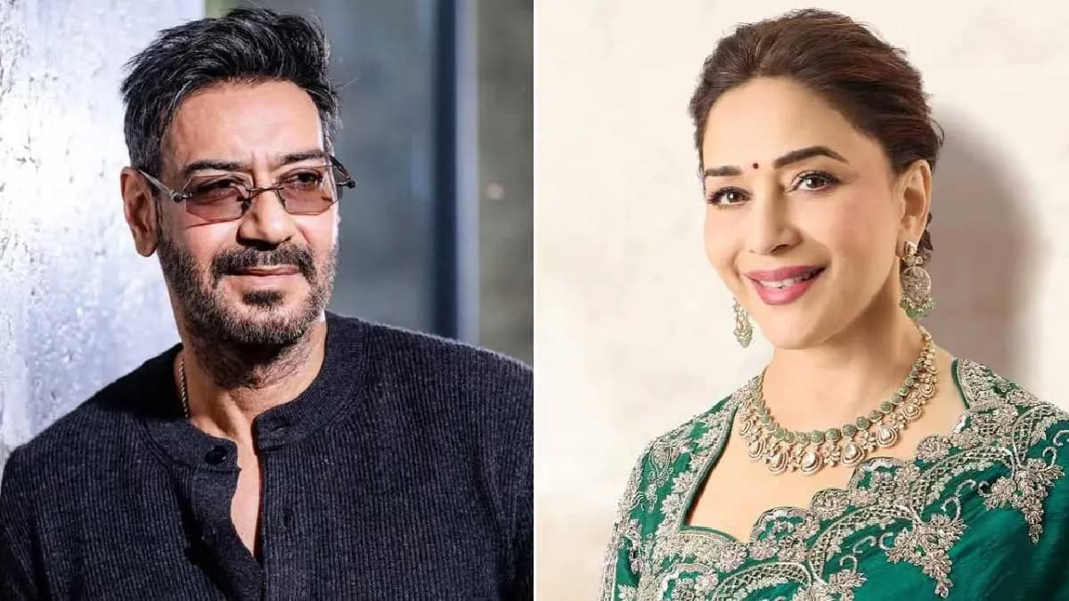 Ajay Devgn s Madhuri Memory Comes with a Burn Mark