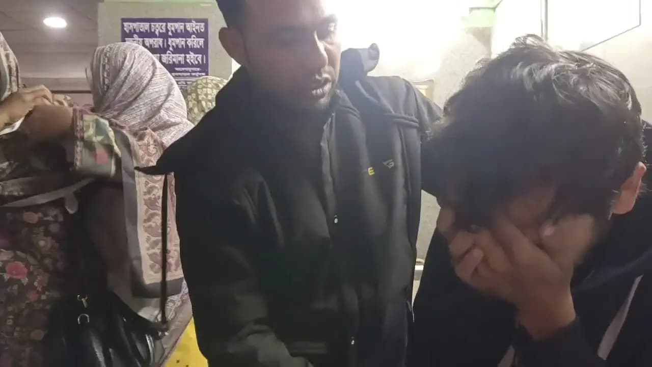 Shootout at murshidabad, one man injured gnr 