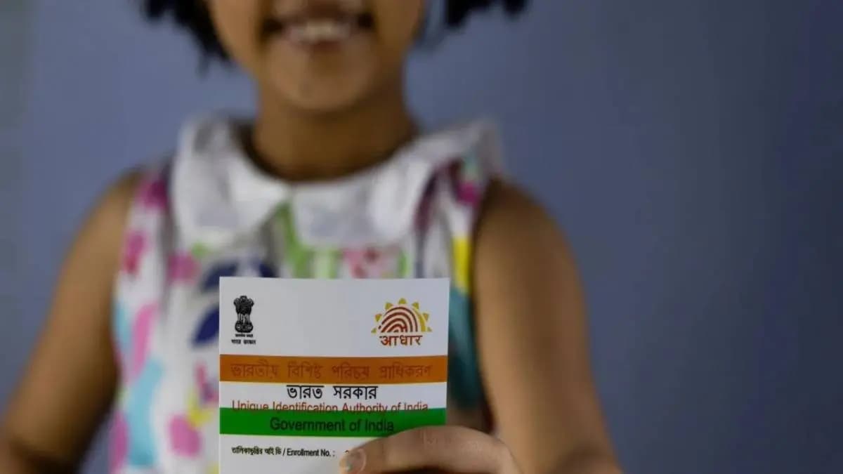 What is blue aadhaar card and how it is different from other ones gnr