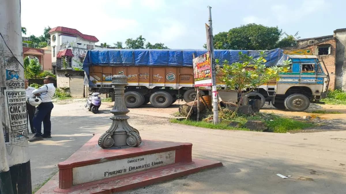 Historical architecht vandalised in konnagar