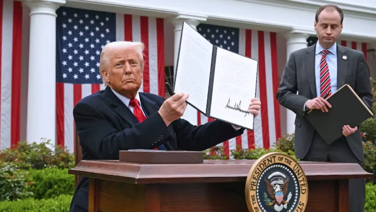 Why no reciprocal tariff imposed on Mexico and Canada