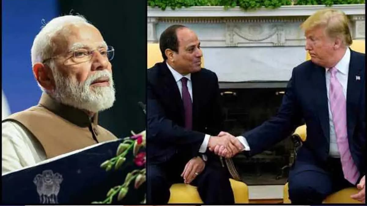 PM Modi gets invite from Egypts Sisi and Trump for Gaza peace meet