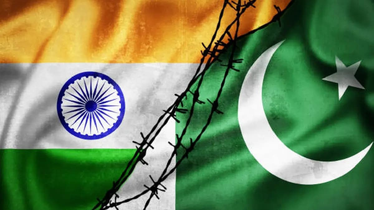 Pakistans fighter jet was trying to intrude into Indian airspace India shoots down