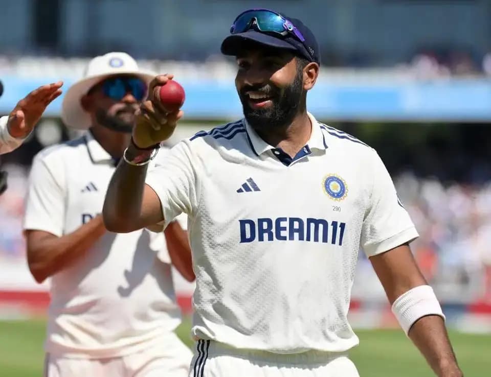 Jasprit Bumrah takes five wickets at Lords-England all out at 387 