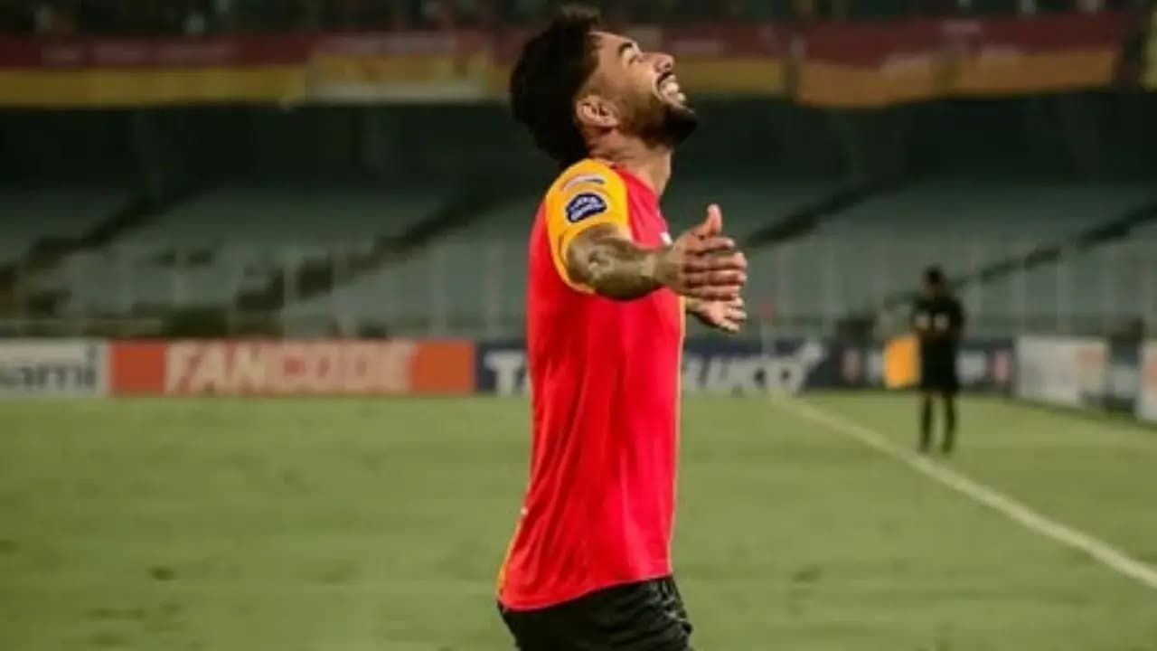 East Bengals star player Miguel will play against Mumbai as AIFF reduces his 2 match ban 