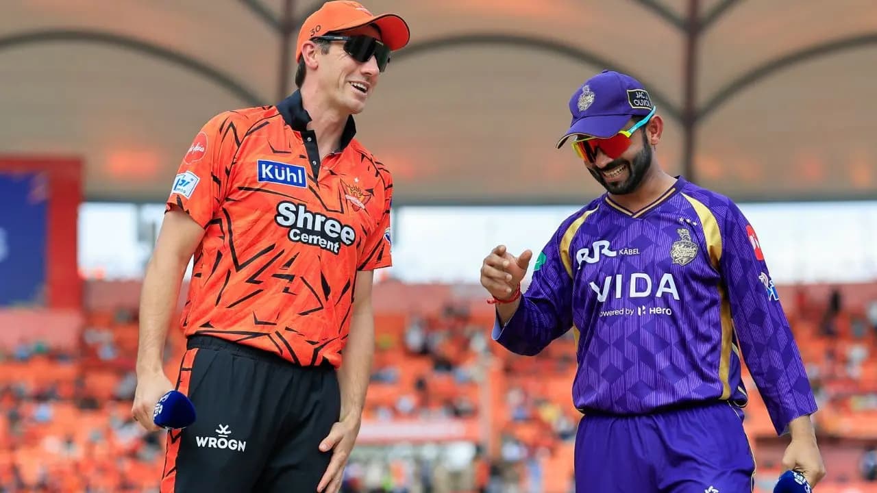 Live update: IPL 2026:Live of KKR vs SRH match
